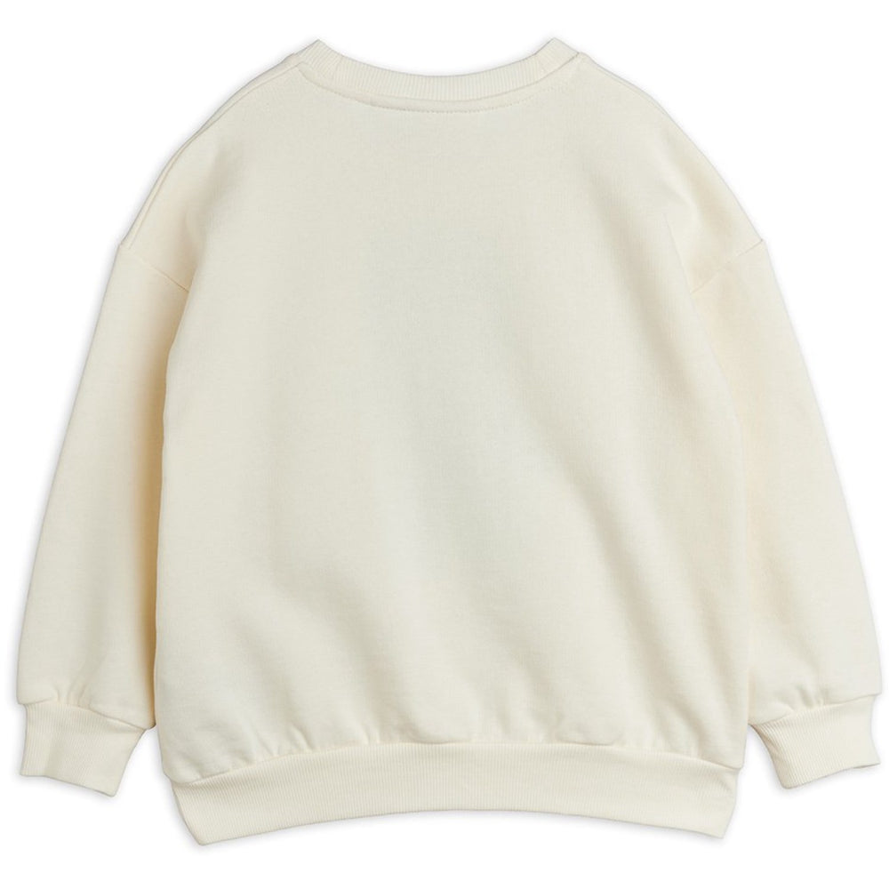Køb Mini Rodini Off-white Alien Chenille Sweatshirt