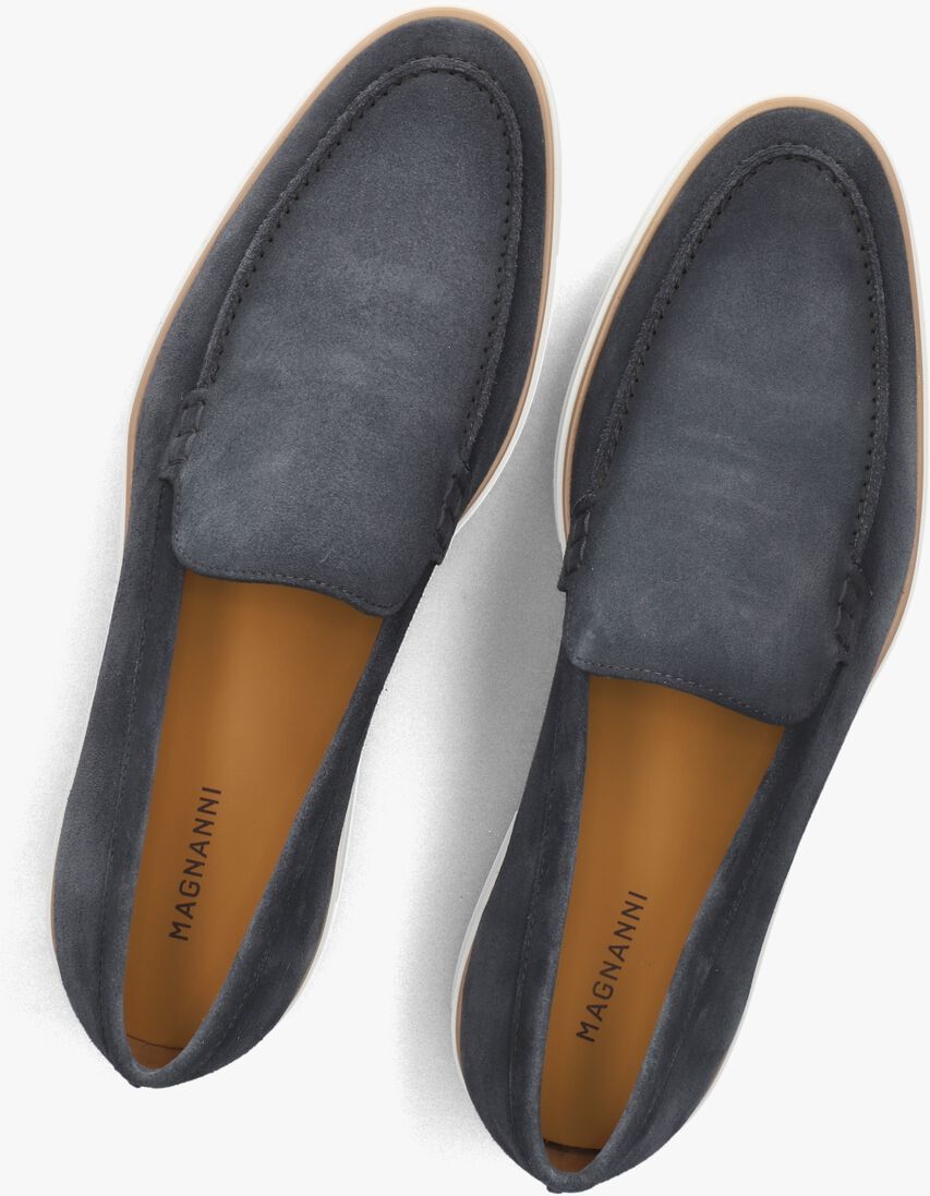 blauwe magnanni loafers 25117