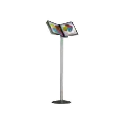 Promocome - Lutrin de sol - pied aluminium anodisé - vendu sans les pochettes