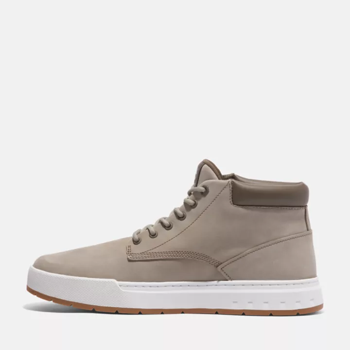 Chukka Maple Grove en cuir pour homme en gris clair