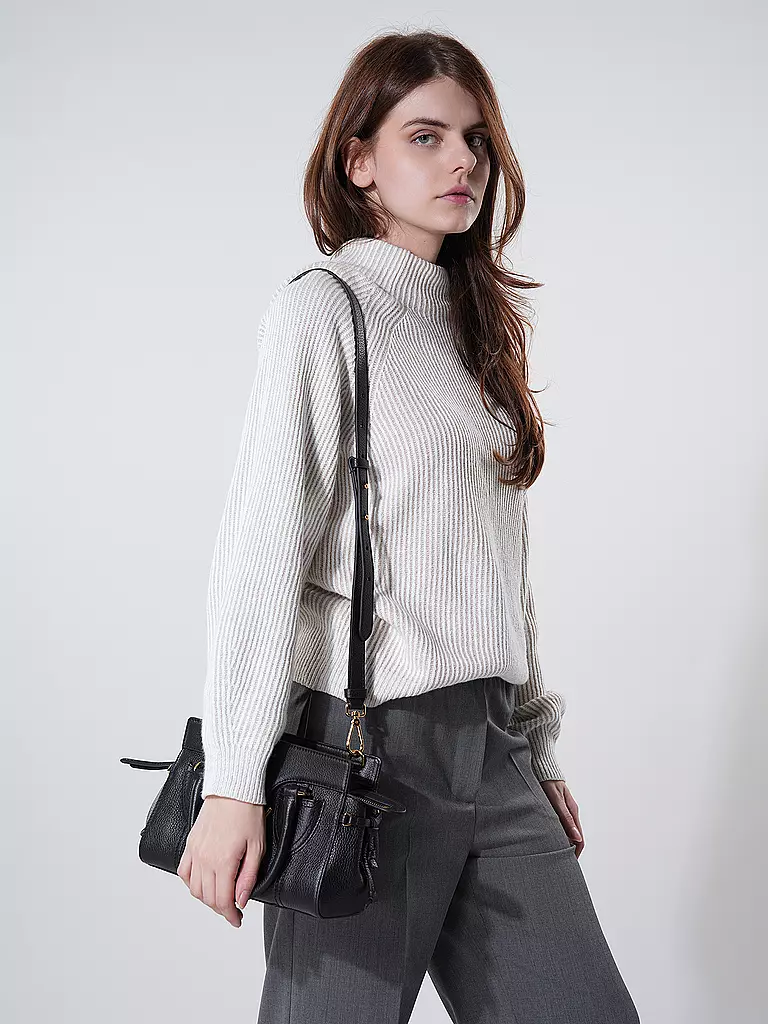 COCCINELLE Ledertasche - Henkeltasche COCCINELLEYORK Small schwarz