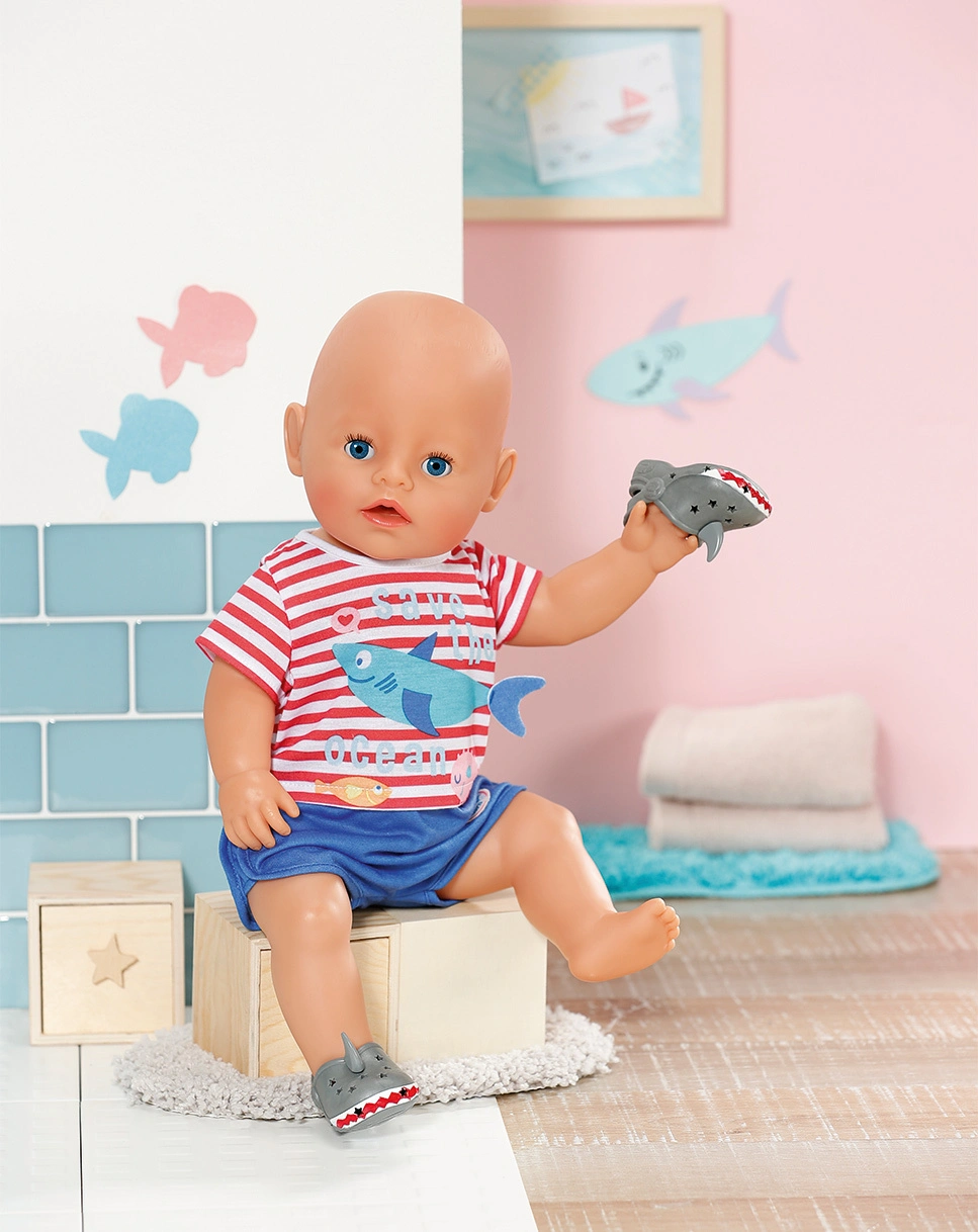 BABY born® Puppenkleidung BATH PYJAMAS & CLOGS (43cm)
