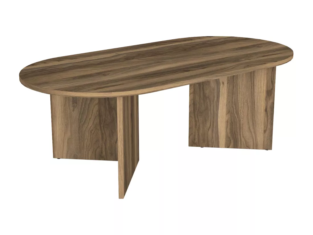 Table basse - Naturel foncé - TOPANIA
