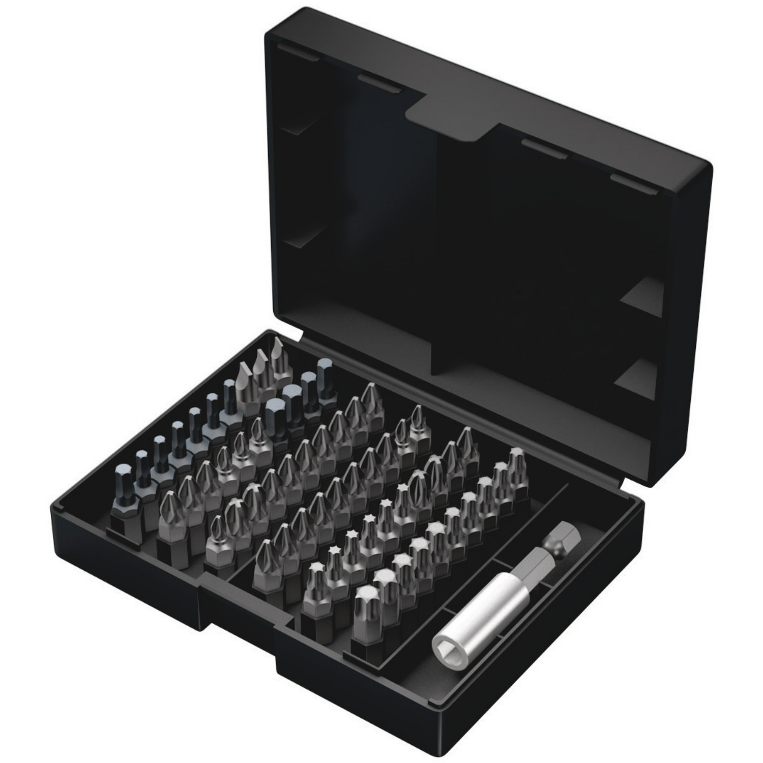 Wera 5057127001 61-delige Bit-Safe Universal Bitset in cassette