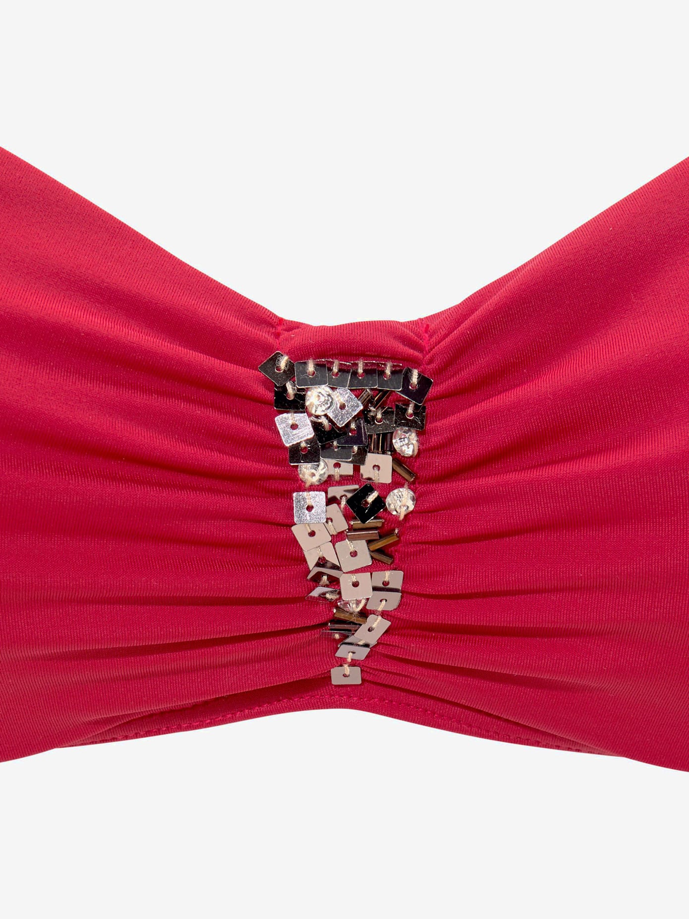 Maillot de bain à armatures paillettes décoratives