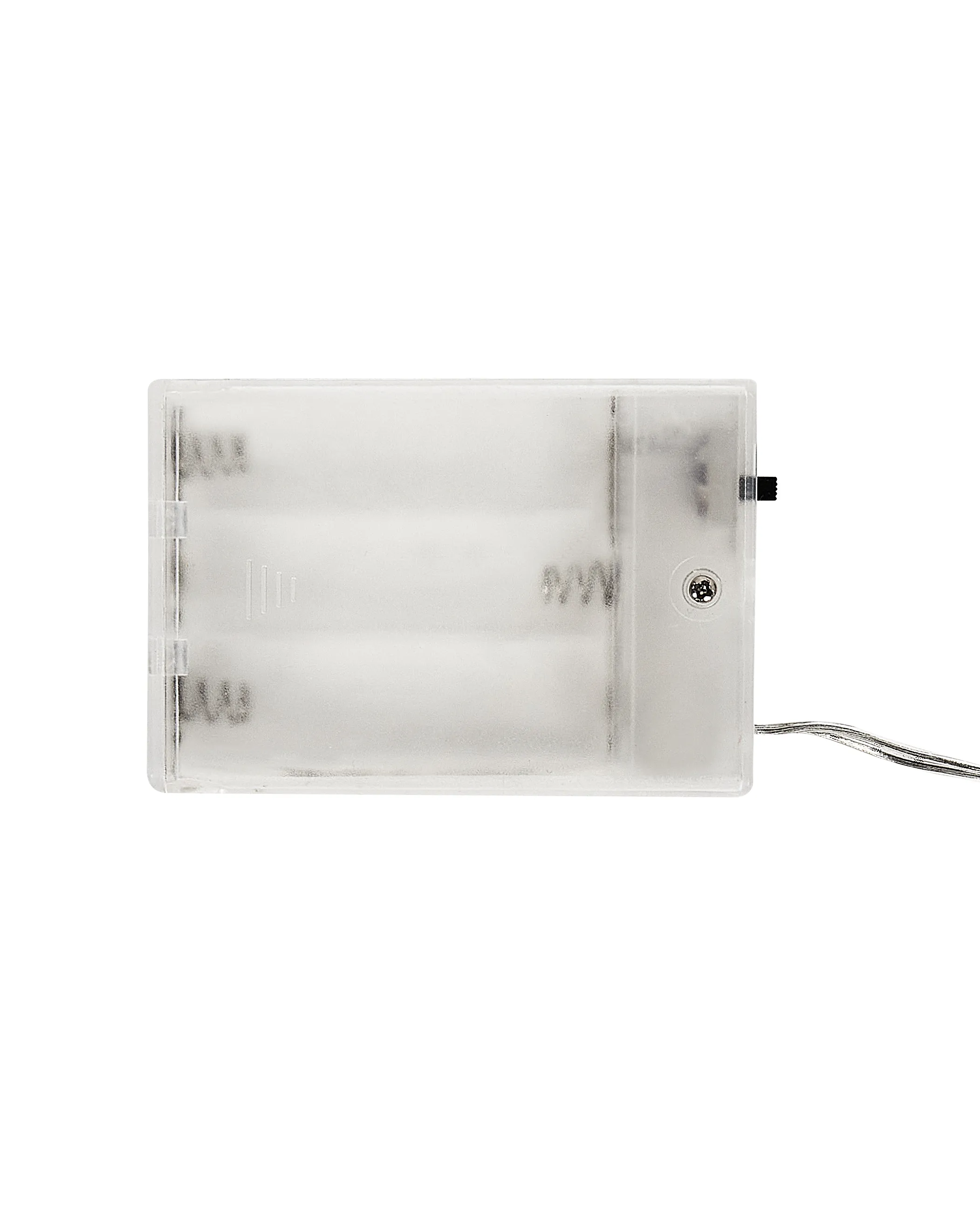 Besneeuwde kerstkrans LED ALBINI Groen 45 cm