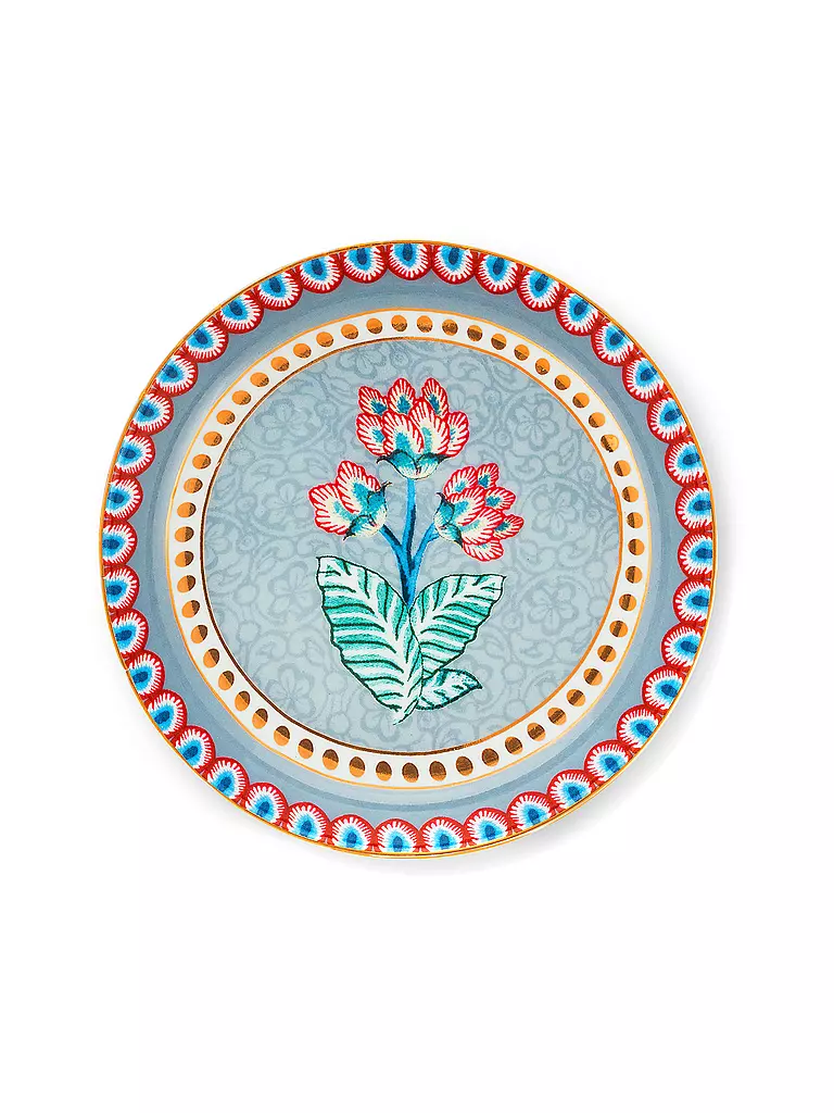 PIP STUDIO Tea Tip 9cm FLOWER FESTIVAL Light Blue hellblau