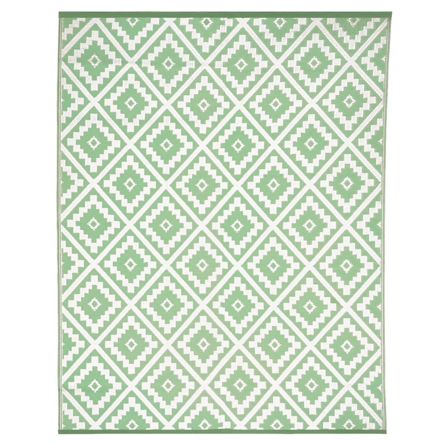 Tapis extérieur BAHAMAS vert sauge 270 x 370 CM