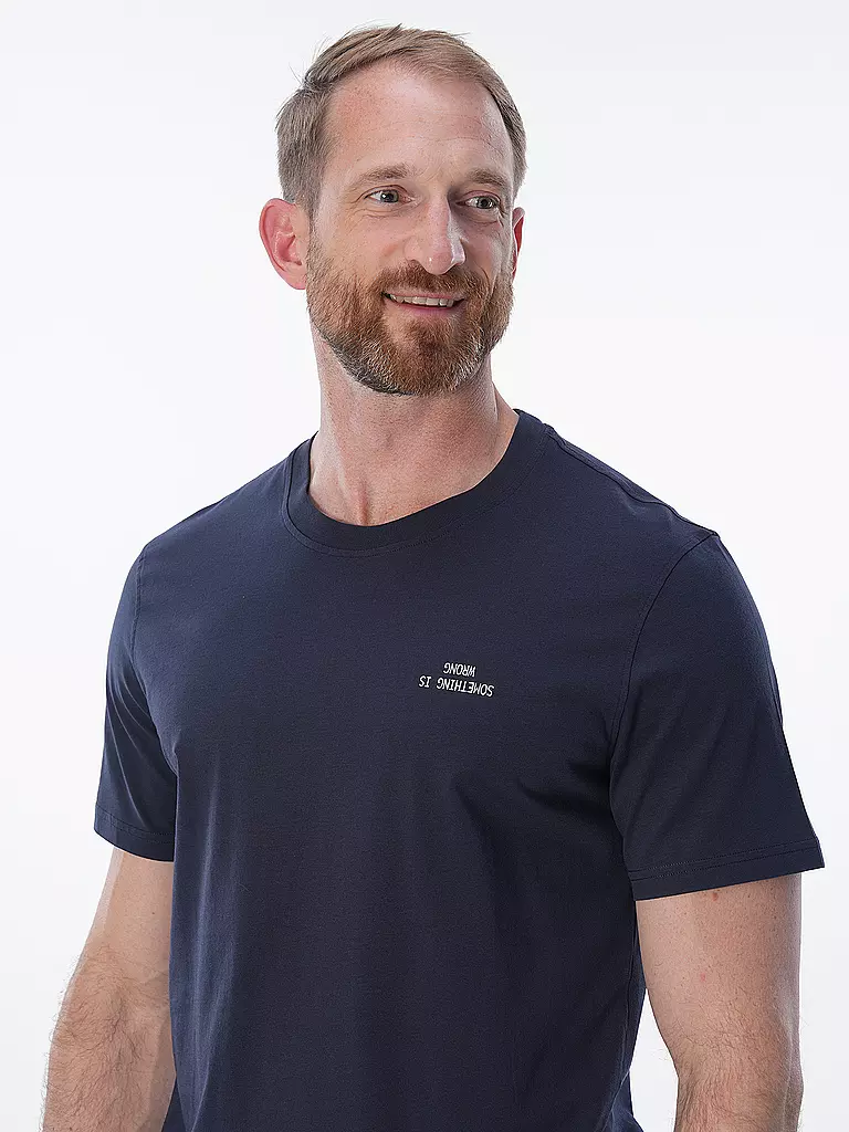 ARMEDANGELS T-Shirt AADONI WRONG blau