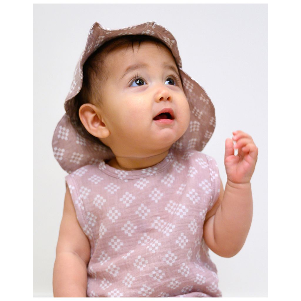 LodgerLodger   Sonnenhut Tribe Muslin rose 6-12M