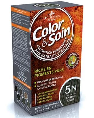 Color & Soin Coloration Châtain Clair 5N