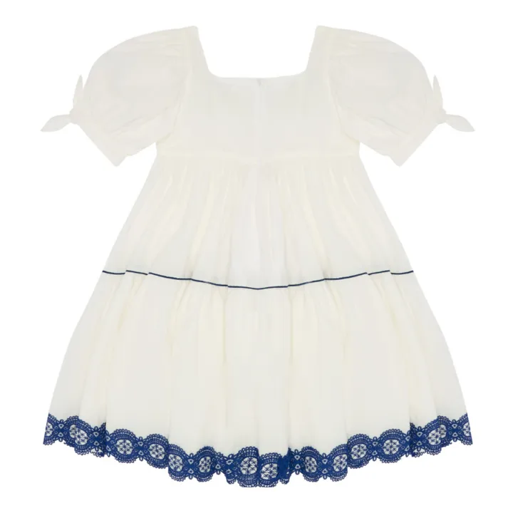 The Middle Daughter Robe Popeline de Coton | Blanc