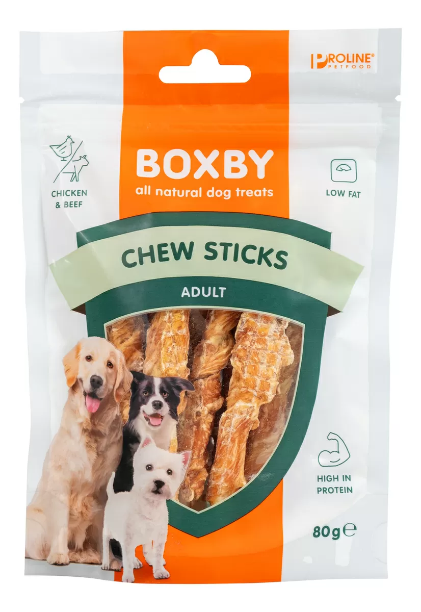 Boxby Chew Sticks m/ Kylling - 100 g.