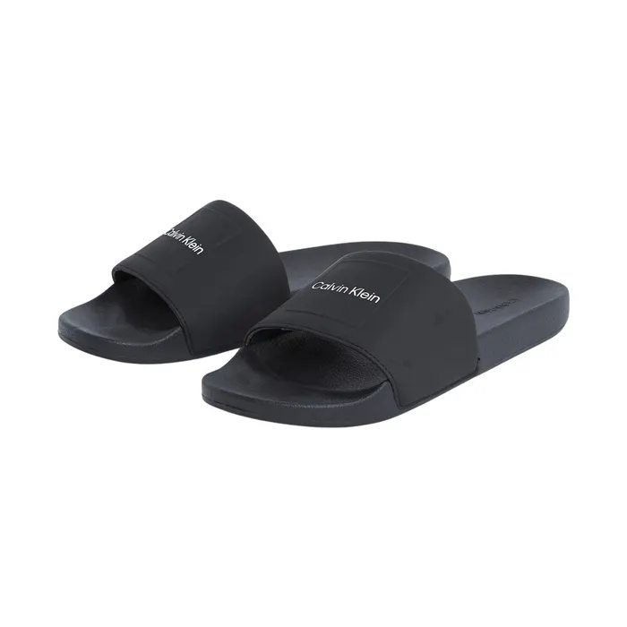 Calvin Klein Square Logo Badslippers Heren