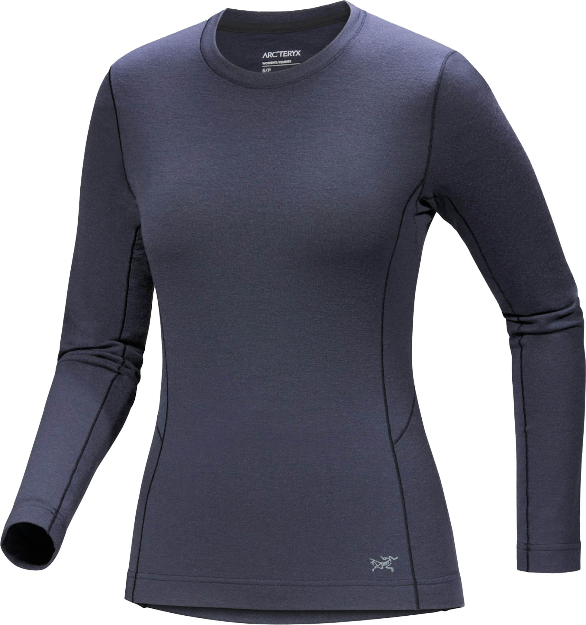 Satoro Merino Wool Crew Dame Black Sapphire