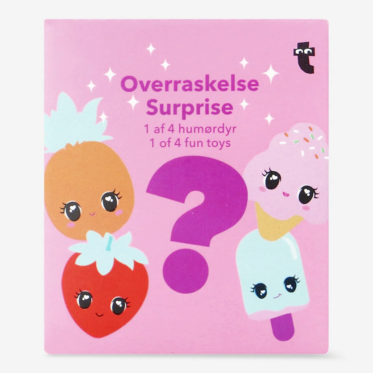 Samleoverraskelse med mad-tema