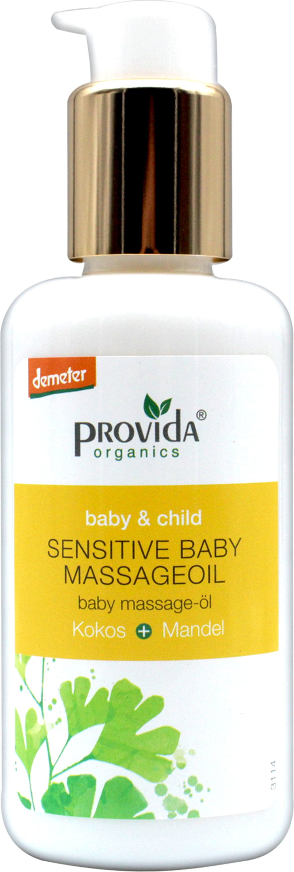 provida organics  Sensitive Baby Massage Oil, 100 ml