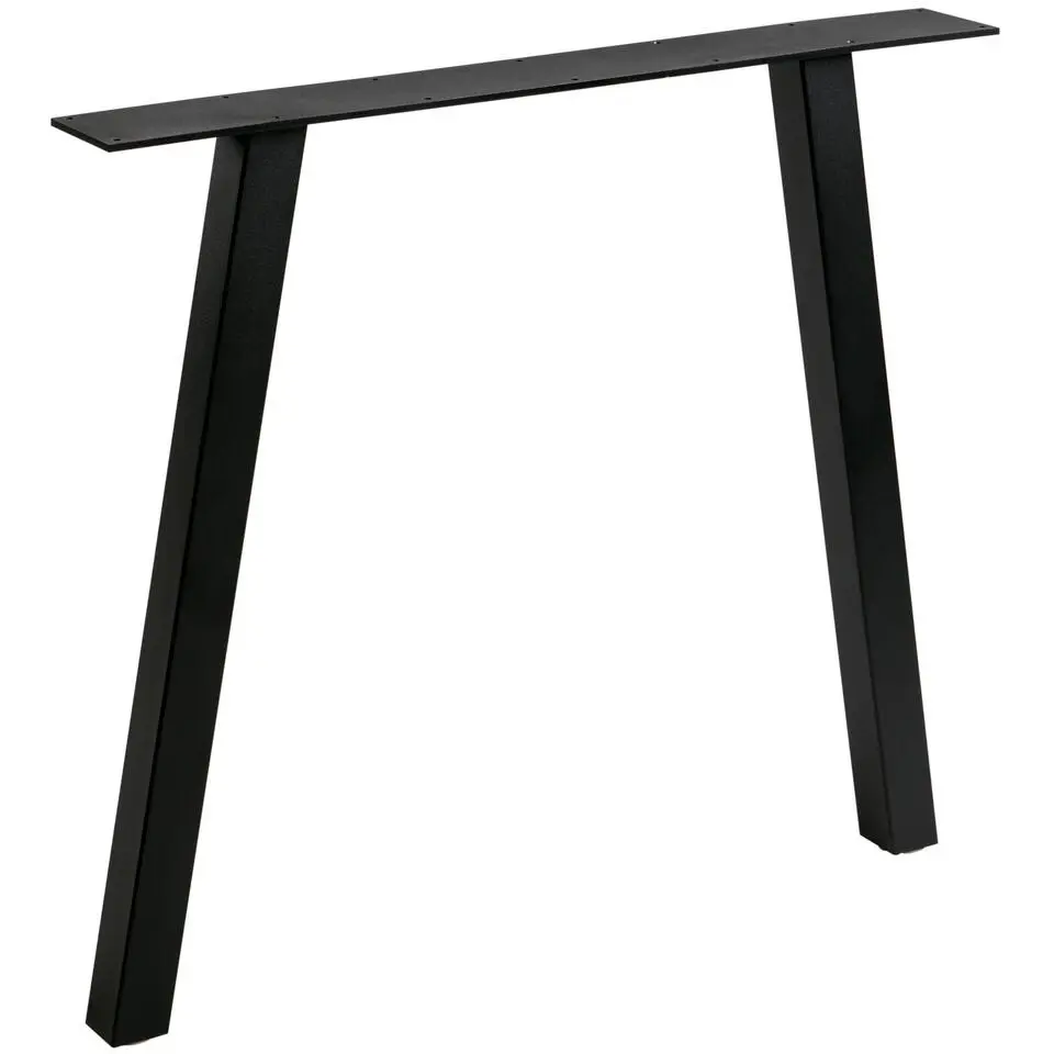 WOOOD Tablo A Poot Kd 1 Stuks - Metaal - Zwart - 72x79x10