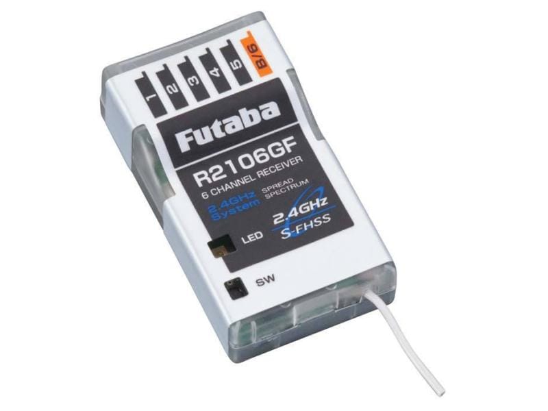 Futaba Empfänger R2106GF 6-Kanal 2,4 Ghz FHSS-/S-FHSS-Empfänger