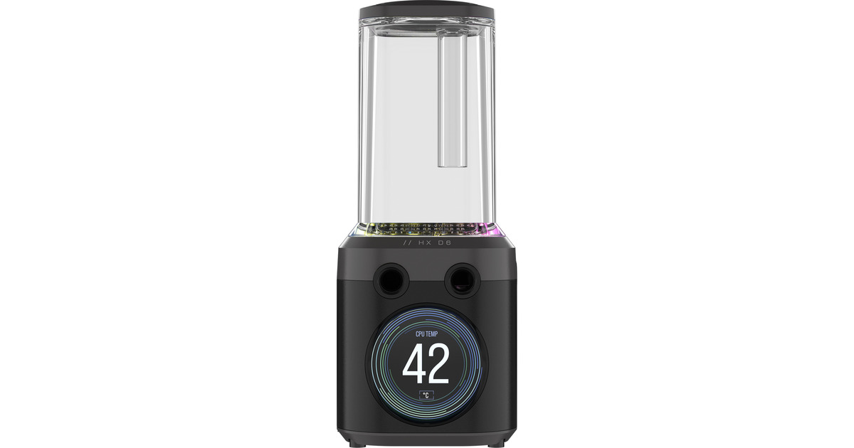 CorsairiCUE LINK XD6 RGB ELITE LCD Pump/Reservoir Combo  (Zwart)