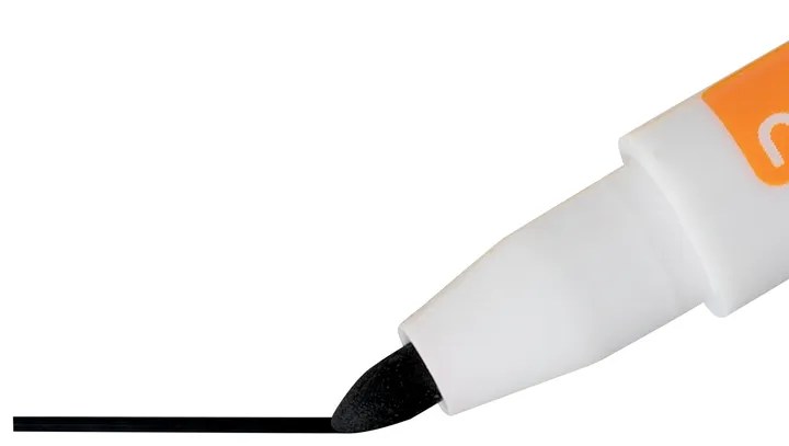 Whiteboardmarker Nobo Mini Fine sort - med magnet - (6 stk.)