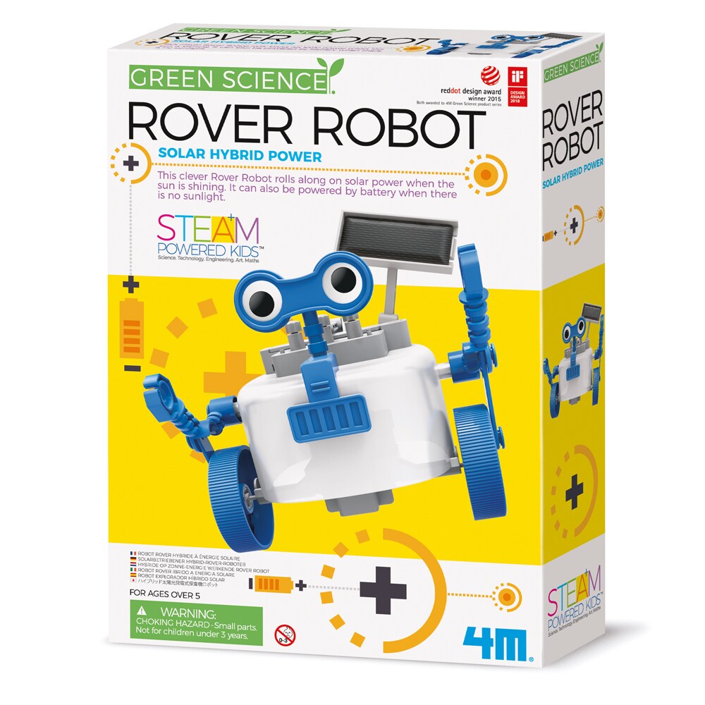 4M Green Science - Rover Roboter Solar Hybrid