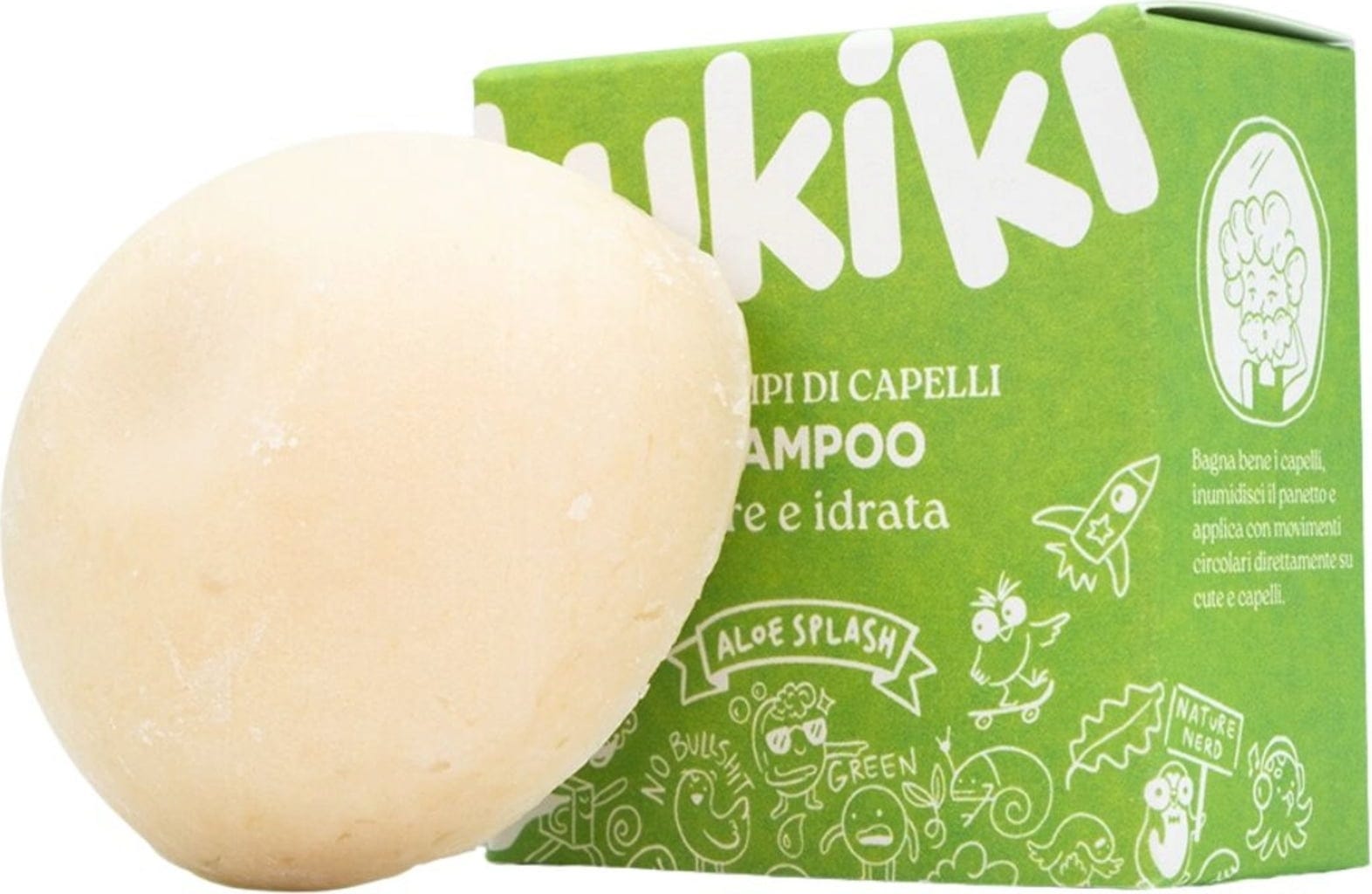 Tukiki  Shampoo Bar Oat & Prickly Pear, 60 g
