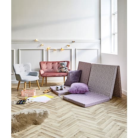 Coco mini sofa - rosa velour