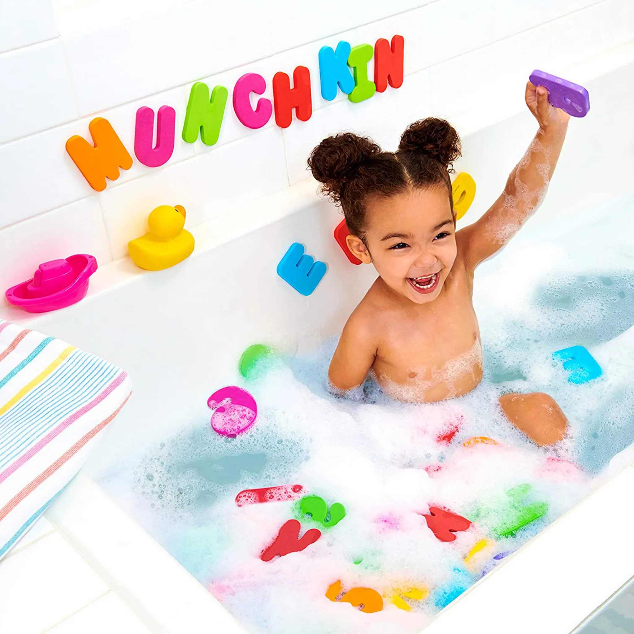 Munchkin Lettres Et Nombres De Bain