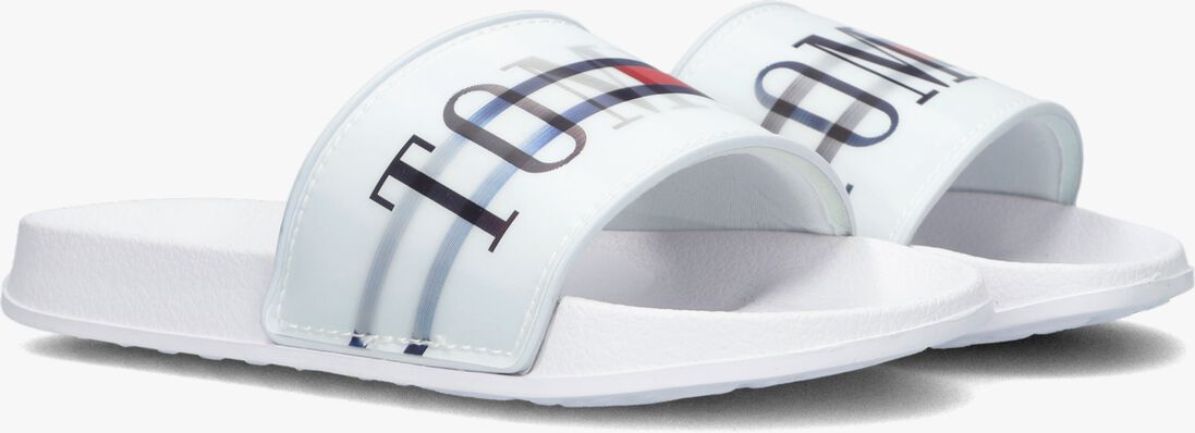 TOMMY HILFIGER witte tommy hilfiger slippers 32276