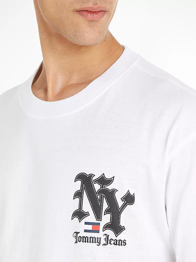 TOMMY JEANS T-Shirt weiss