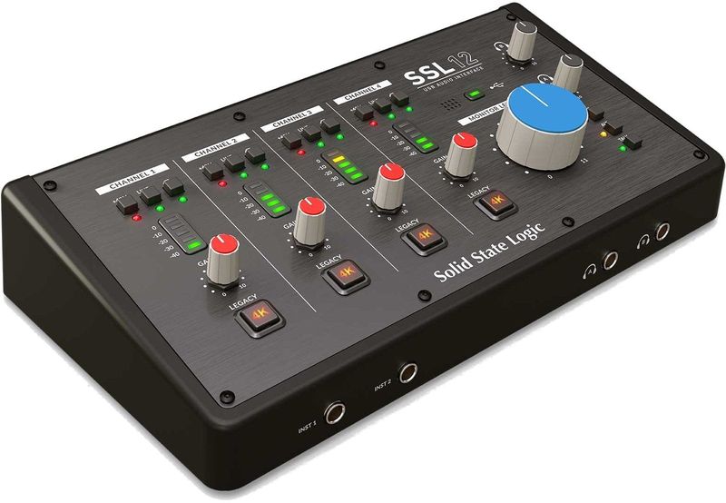 Solid State Logic - SSL 12 - Audio-interface - Zwart - USB