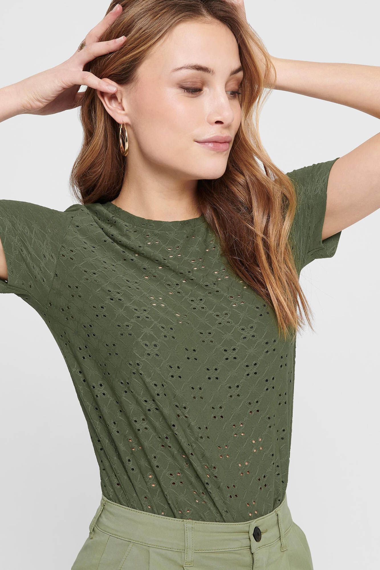 Camiseta com detalhe de cânion