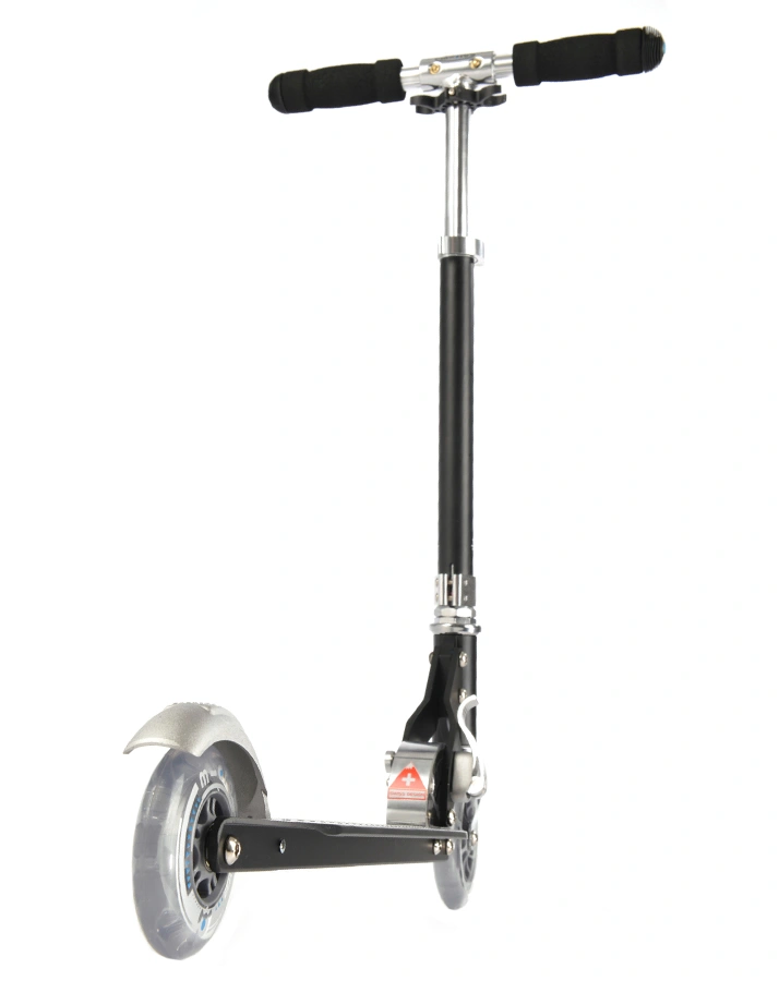 Kinder-Scooter MICRO SPRITE – SPECIAL EDITION gestreift in schwarz