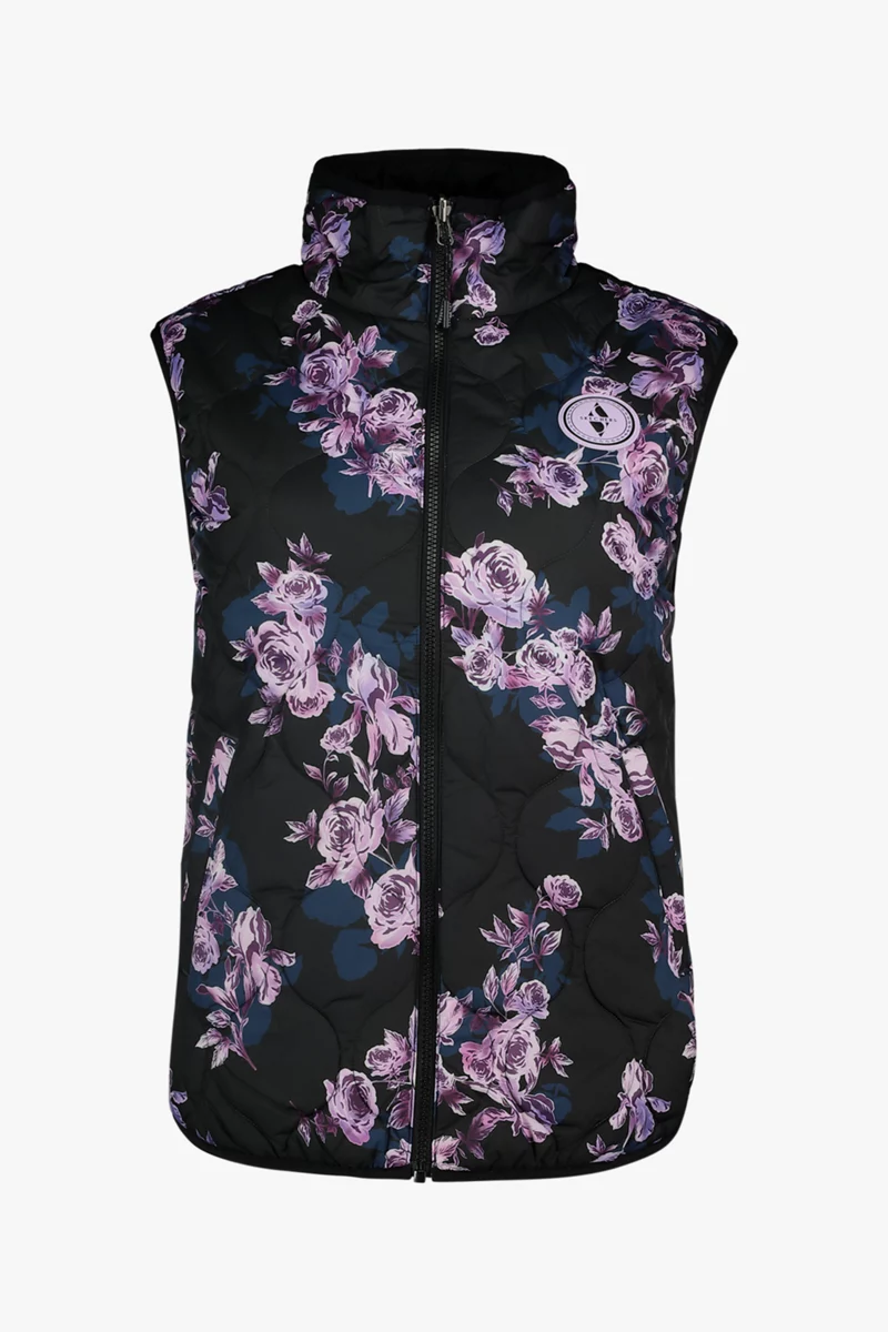 Skechers GO SHIELD Winter Bloom Reversible Damen Gilet