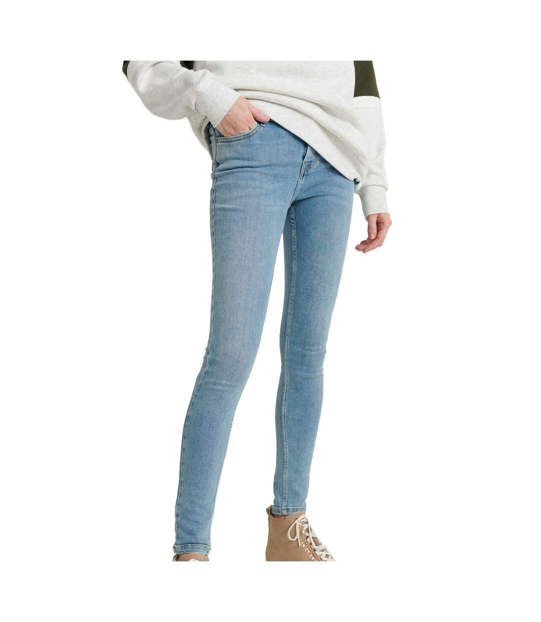 Jean Skinny Bleu Clair Femme Superdry SUPERVINTAGE
