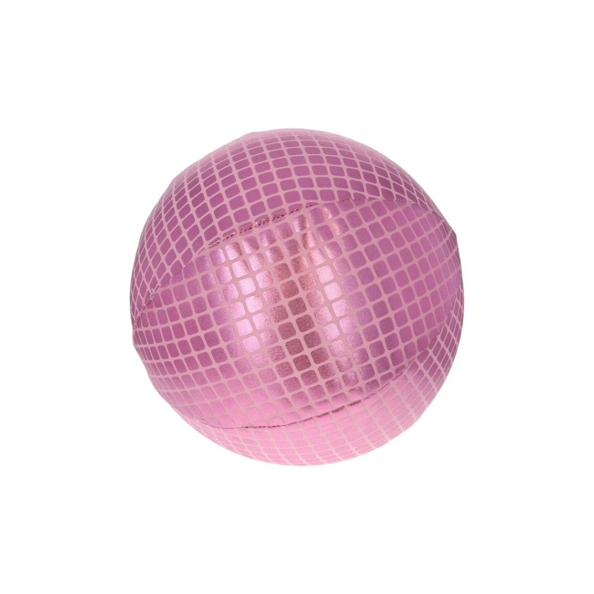 Ballon gonflable à facettes rose 22 cm Mercredi et Patati