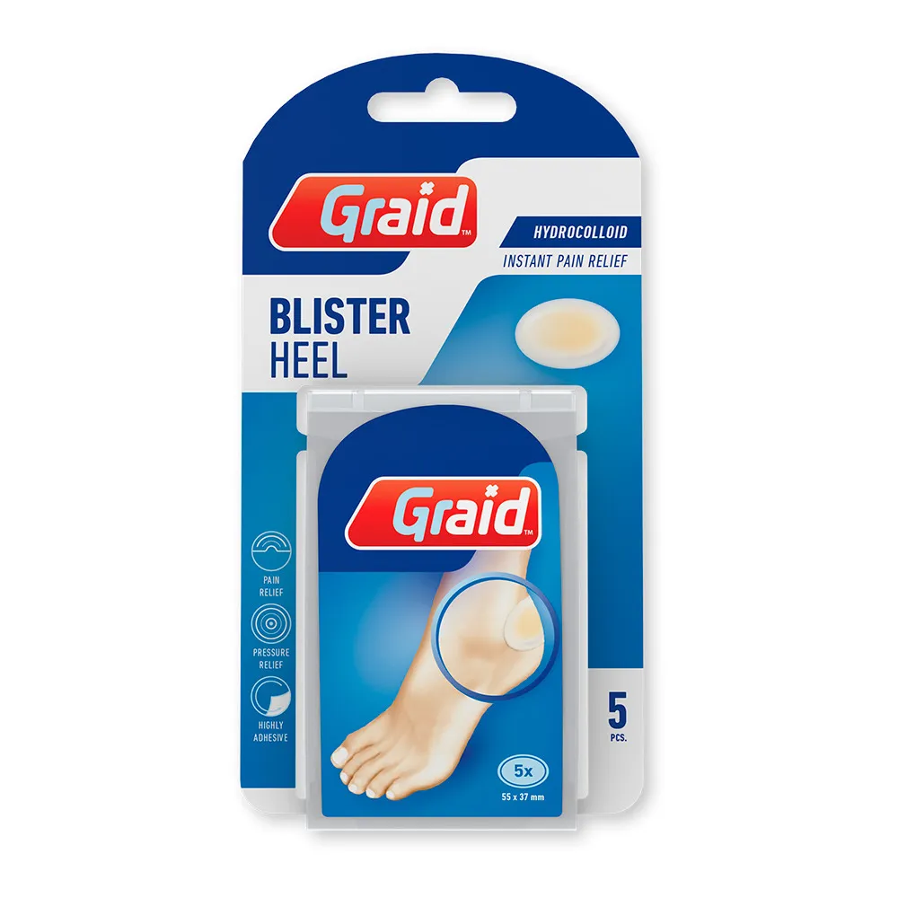 Graid Blister Plaster Hæl - 1 stk.