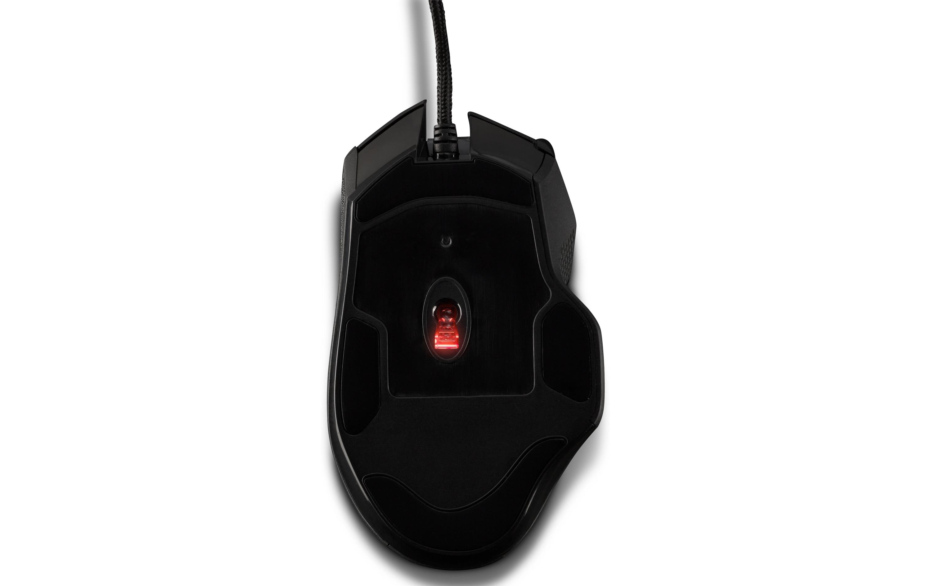 Gaming-Maus Wizard P20Präzise Gaming-Mouse mit langlebigen OMRON-Switches für Links- und Rechtsklick