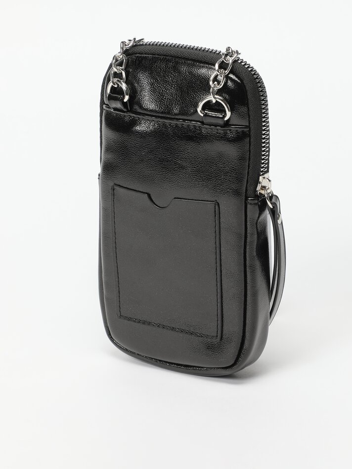 Capa metálica para celular - Preta