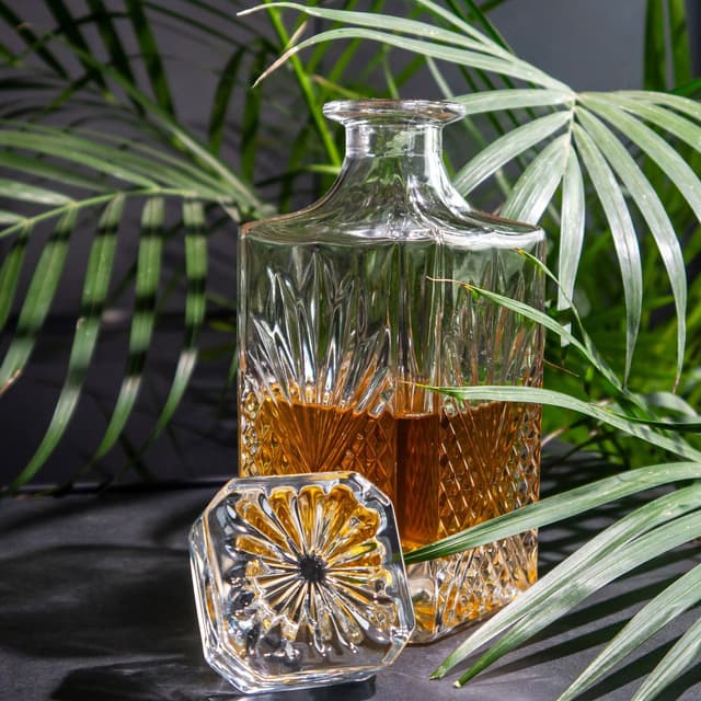 Whiskykaraffel Karaffel til rom vodka whisky (800 ml)