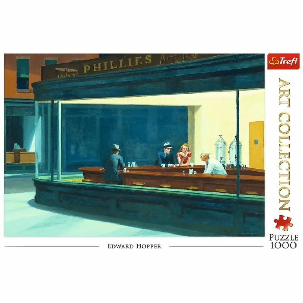 Trefl Puzzle - Nighthawks, Edward Hopper