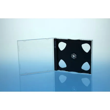 Sauerwald CD/DVD Hüllen 3er, schwarz