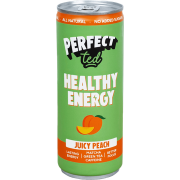 PerfectTed Matcha Energy Peach 250ML