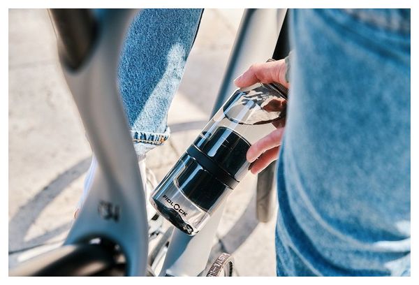 Bidon Fidlock Twist 700 ml Life   Fixation Bike Base Fumé