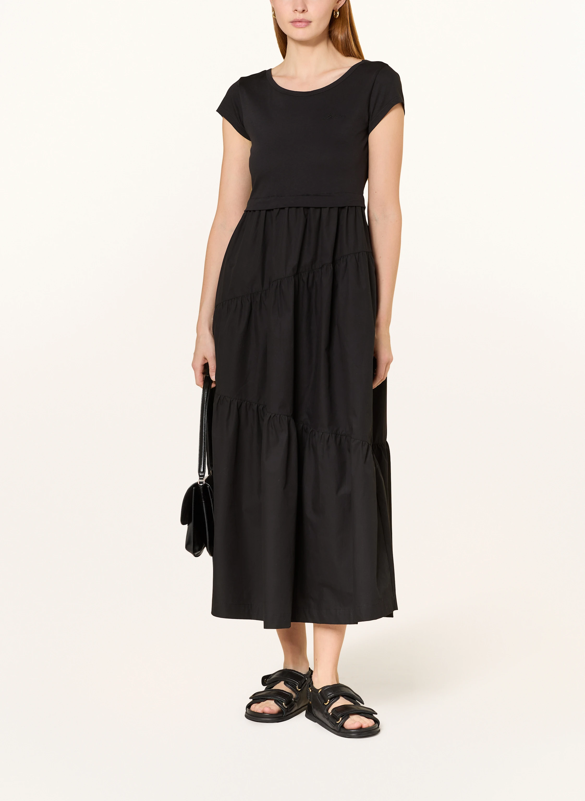 BOSS Kleid ENESI im Materialmix