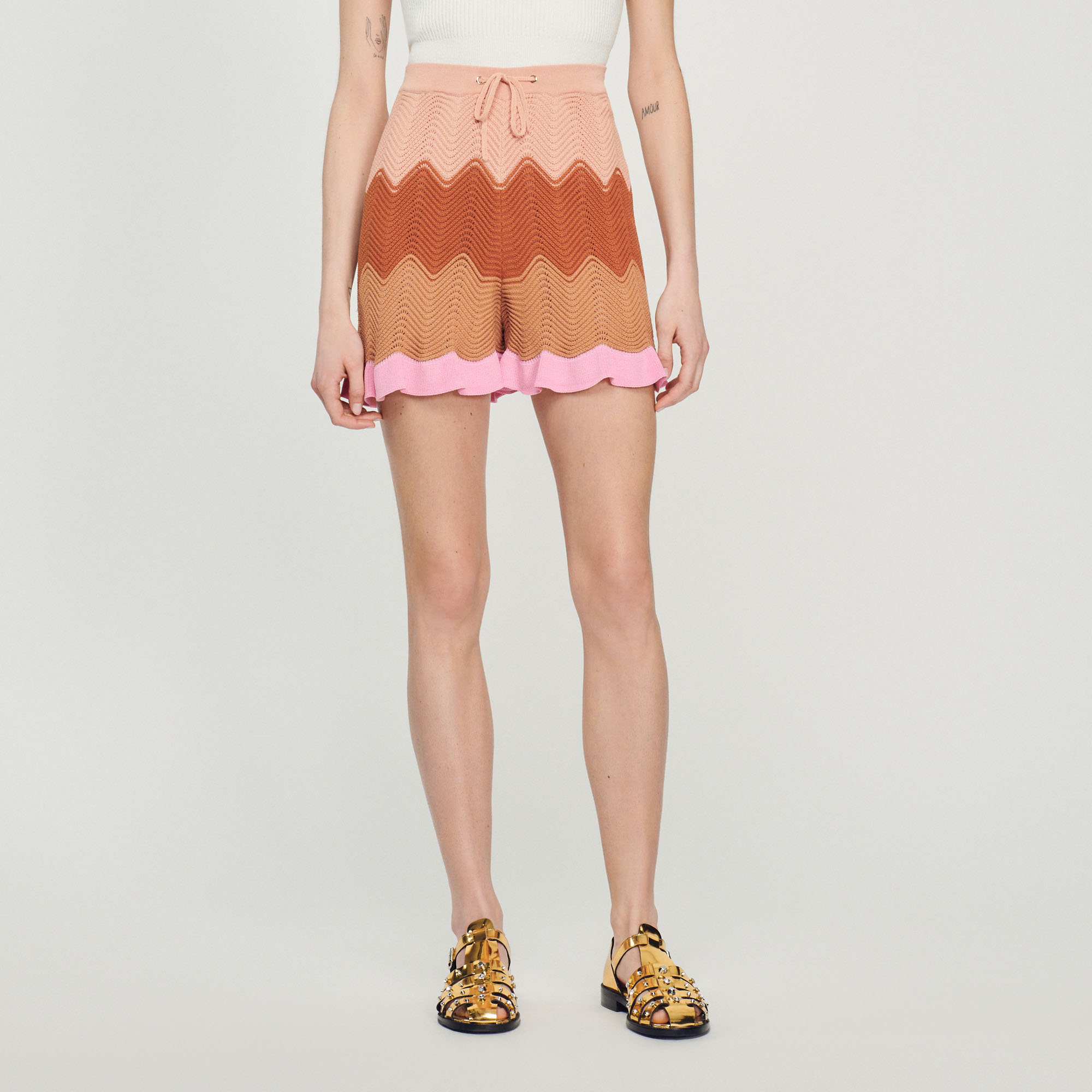 Short en maille