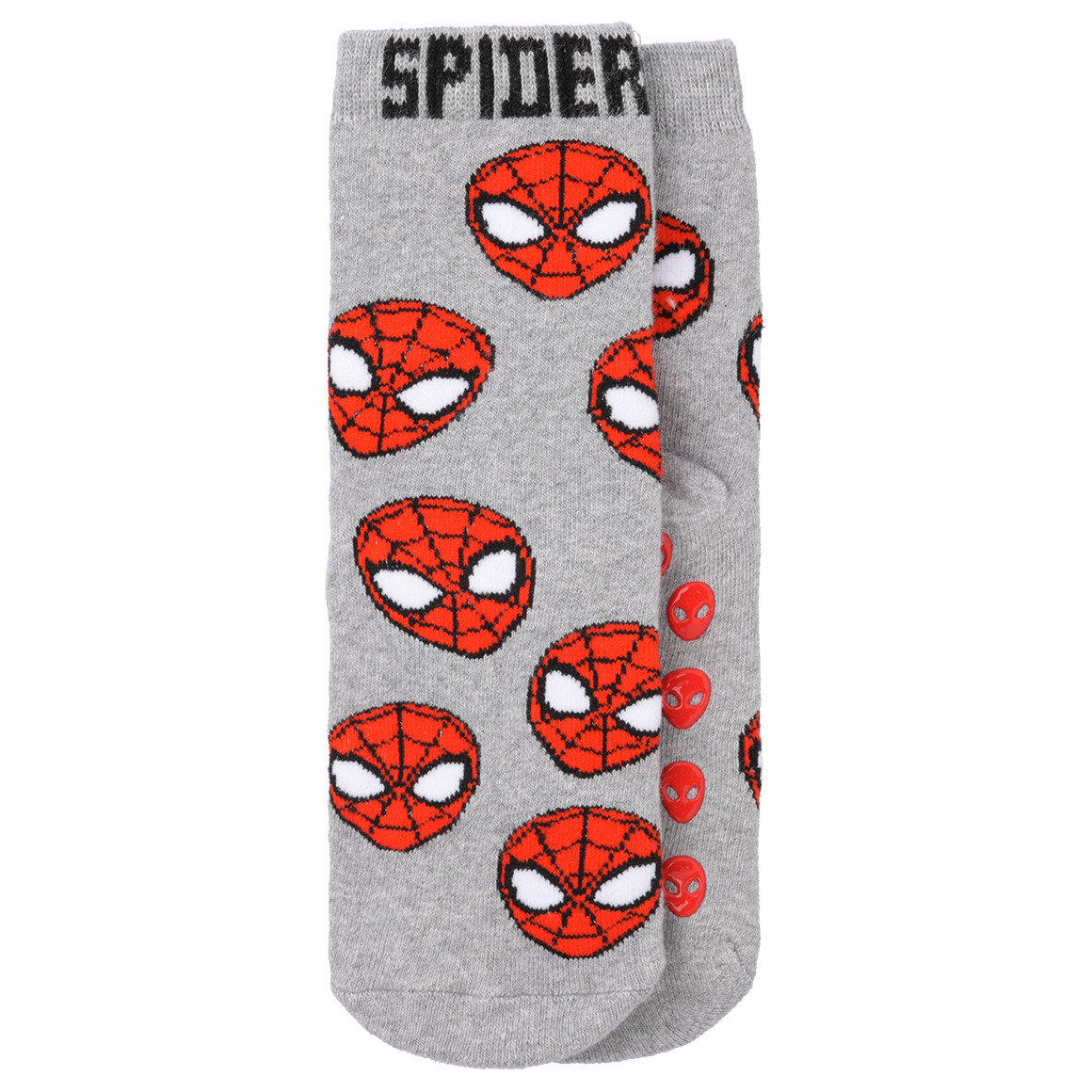 Topolino 2 Paar MARVEL Spider-Man Stoppersocken im Set dunkelblau / grau