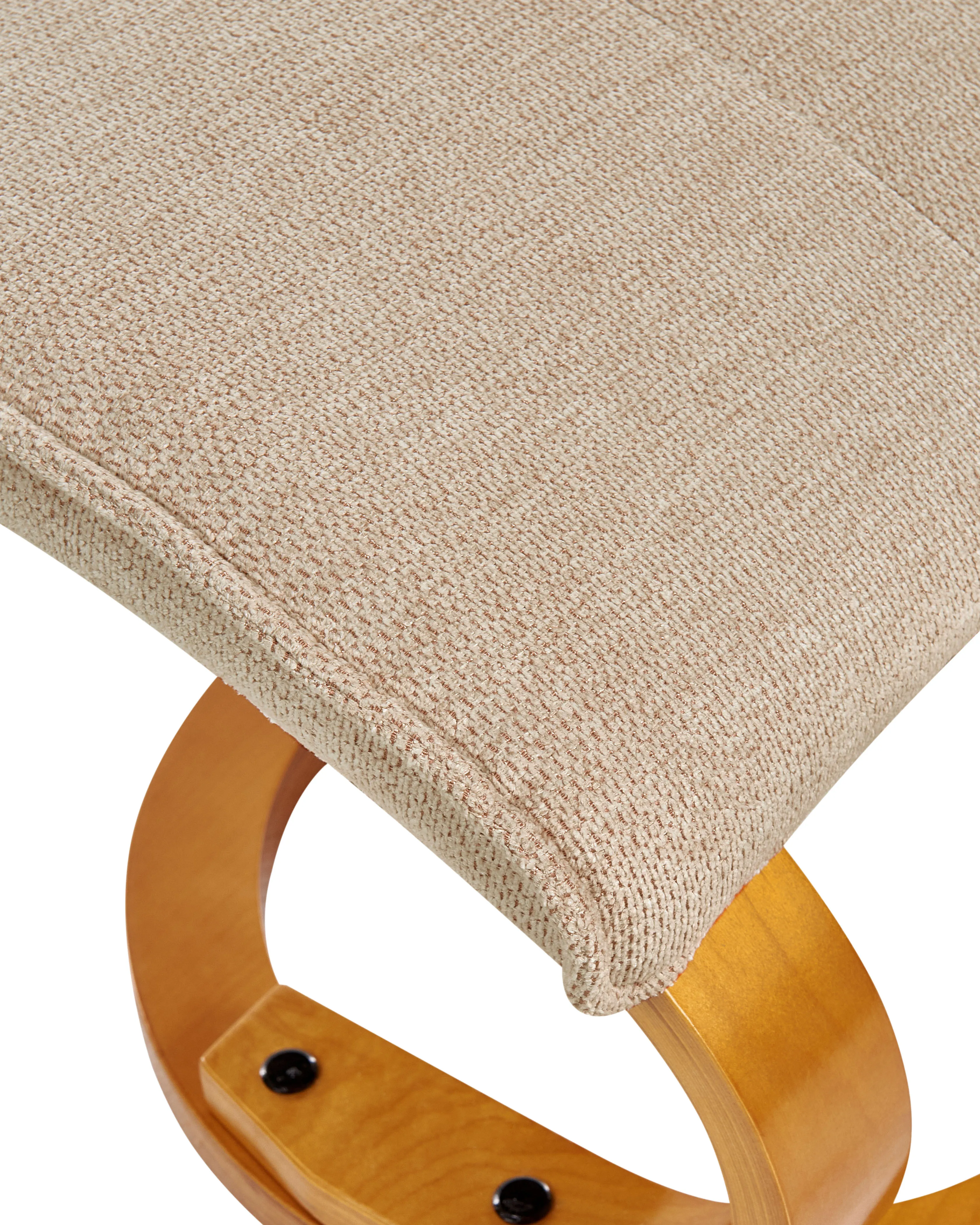 Massagestoel HERO met voetenbank Stof Beige