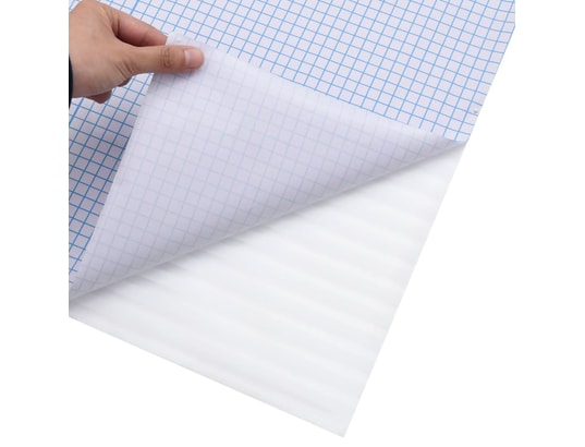 VIDAXL - Film protection Film pour fenêtre dépoli design à rayures 60x2000 cm pvc